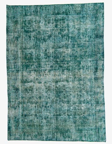 8' 8 x 12' 2 Hand Knotted Ultra Vintage Persian Wool Rug