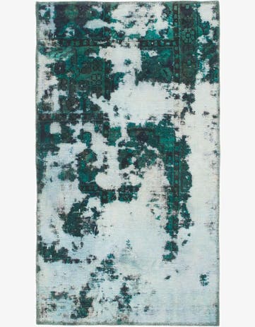 2' 5 x 4' 3 Hand Knotted Ultra Vintage Persian Wool Rug