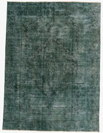 9' 4 x 12' 6 Hand Knotted Ultra Vintage Persian Wool Rug