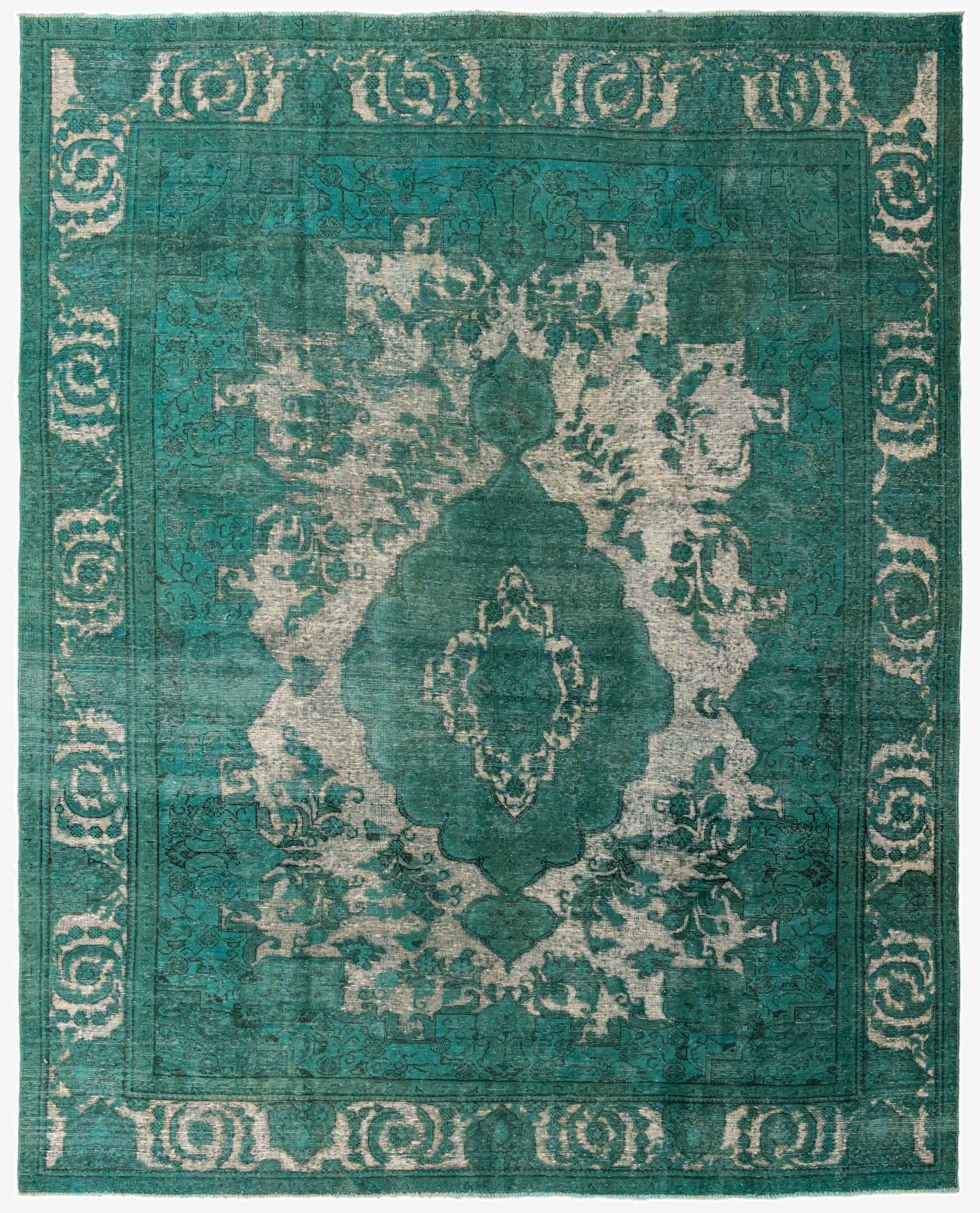 Primary image 9' 6 x 12' 2  Hand Knotted Ultra Vintage Persian Wool Rug