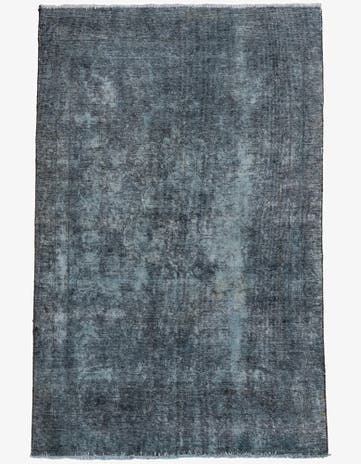 3' 10 x 6' Hand Knotted Ultra Vintage Persian Wool Rug