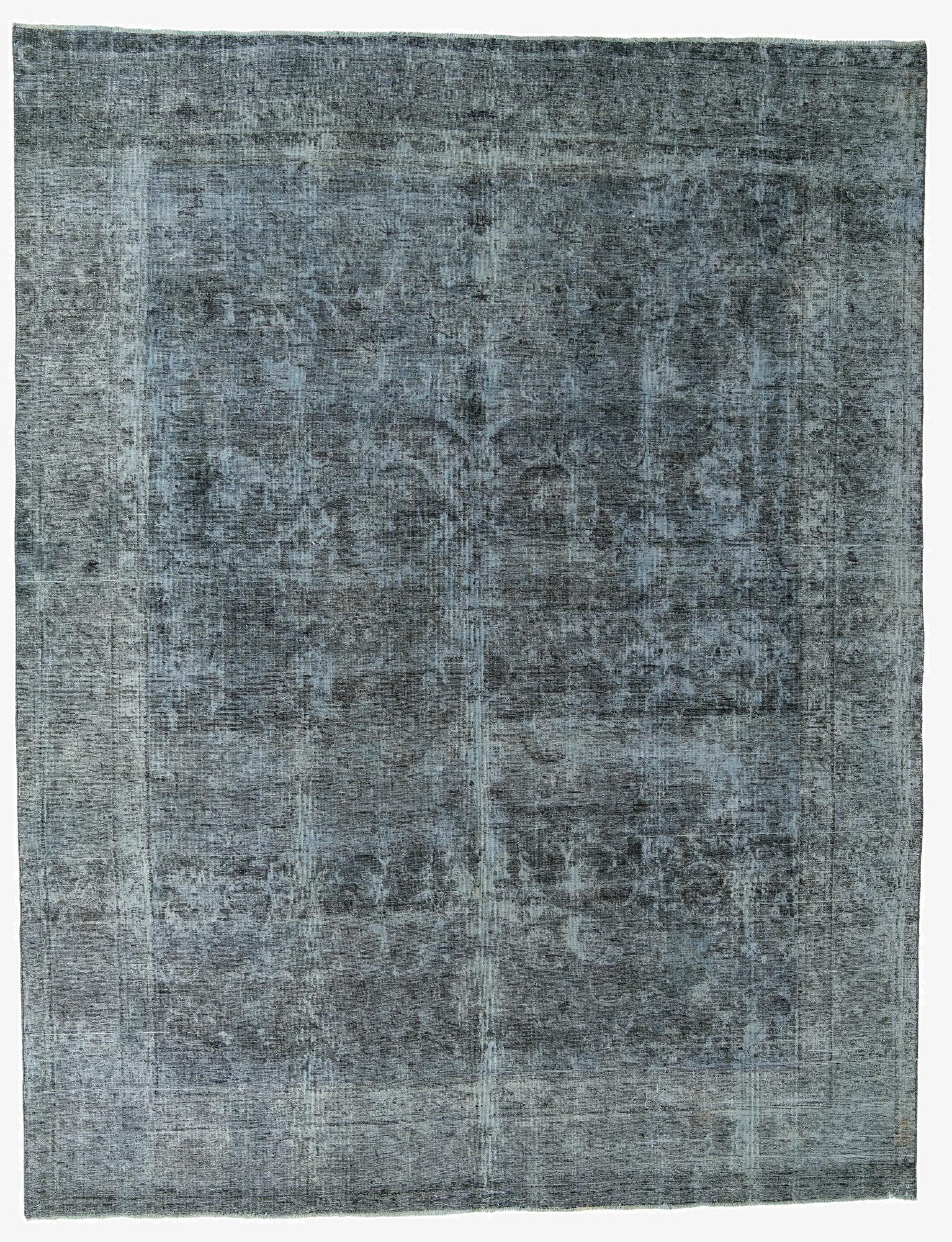 9' 8 x 12' 7  Hand Knotted Ultra Vintage Persian Wool Rug