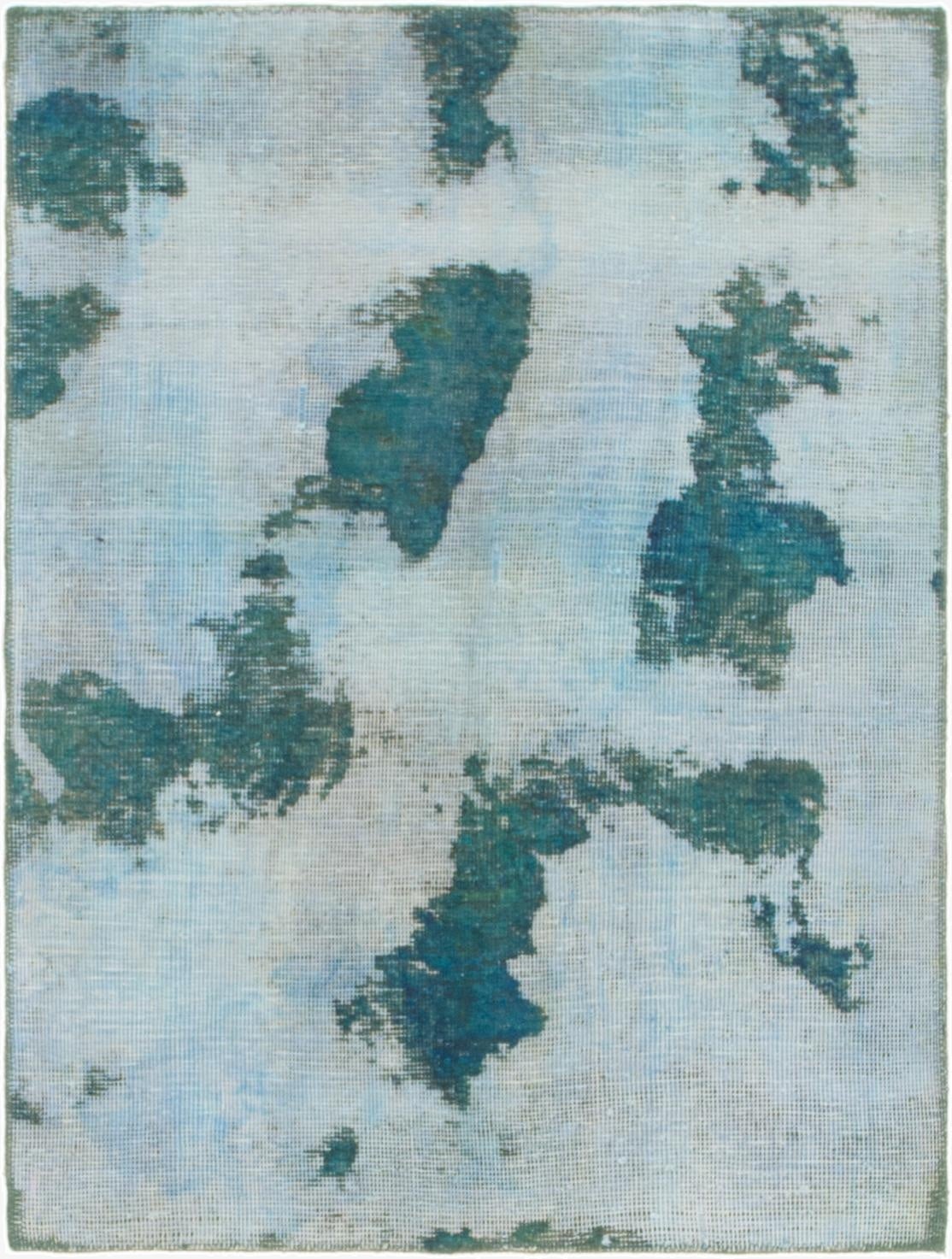 3' 2 x 4' 3  Hand Knotted Ultra Vintage Persian Wool Rug