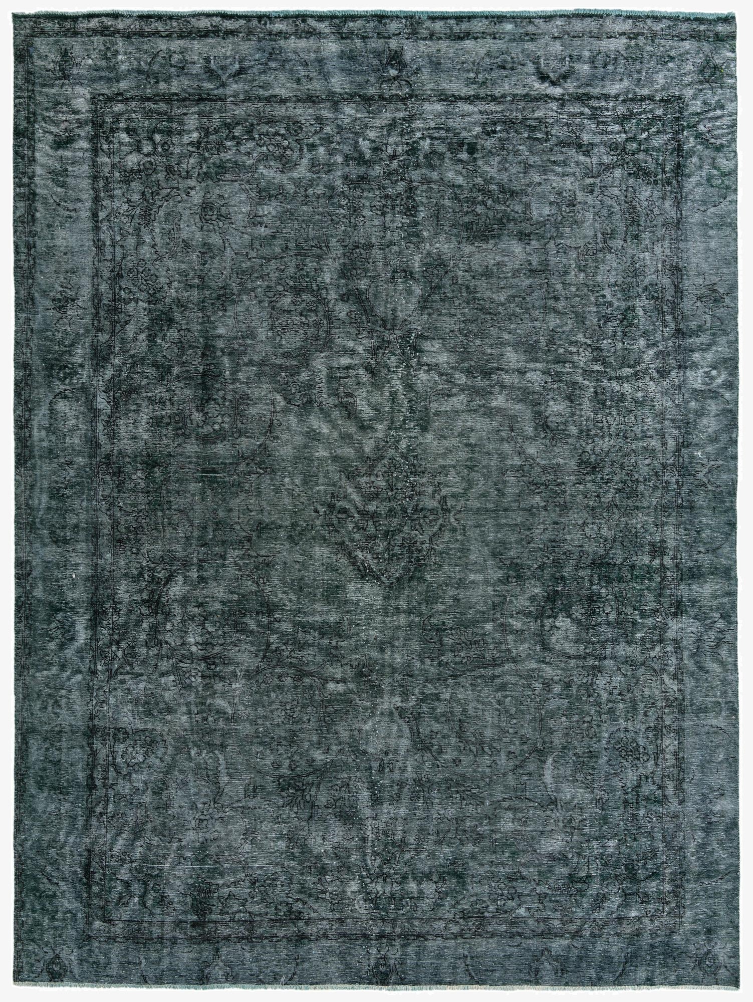 9' 2 x 12' 4  Hand Knotted Ultra Vintage Persian Wool Rug