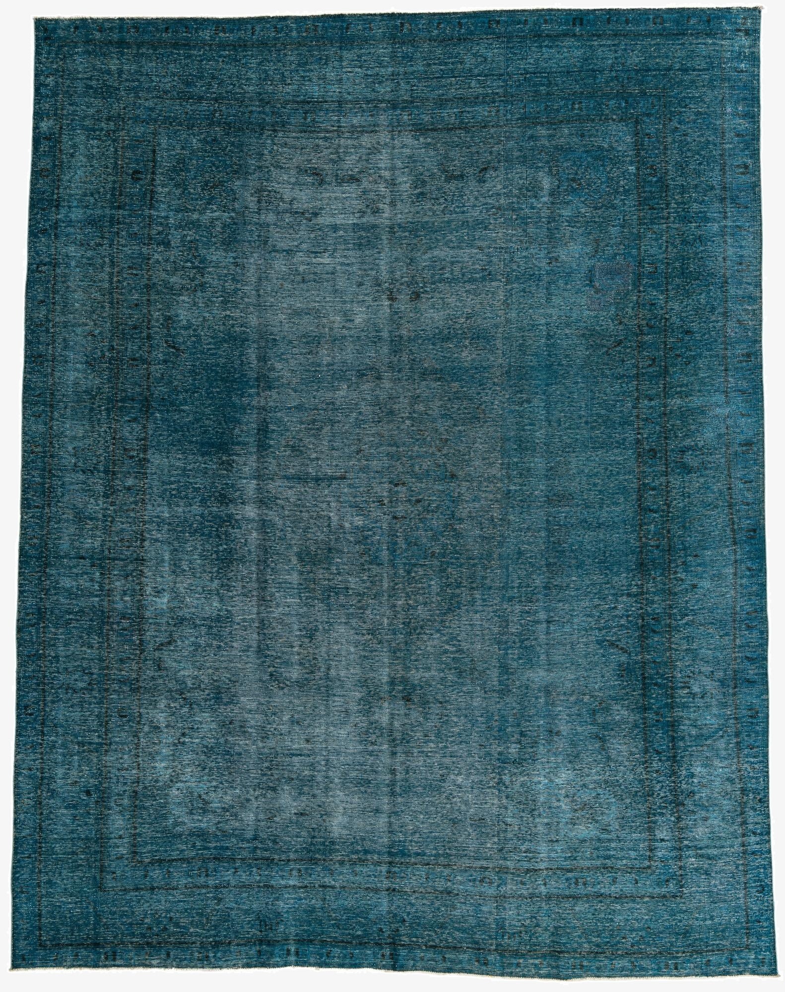 9' 5 x 12' 1  Hand Knotted Ultra Vintage Persian Wool Rug