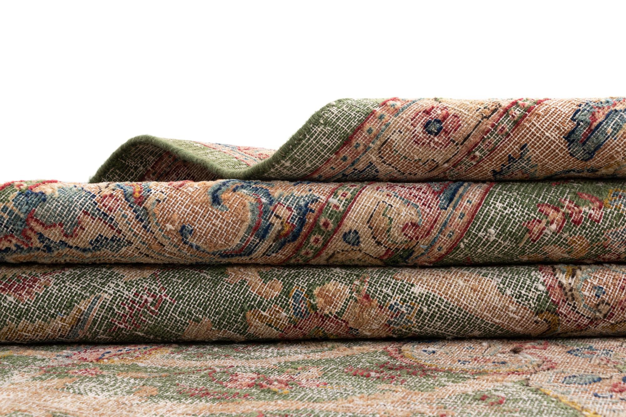 6' 11 x 9' 6 Vintage Royal Wool Rug
