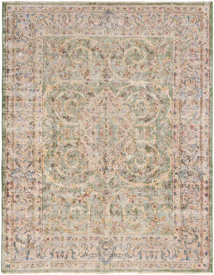 Detail image of 6' 11 x 9' 6 Vintage Royal Wool Rug