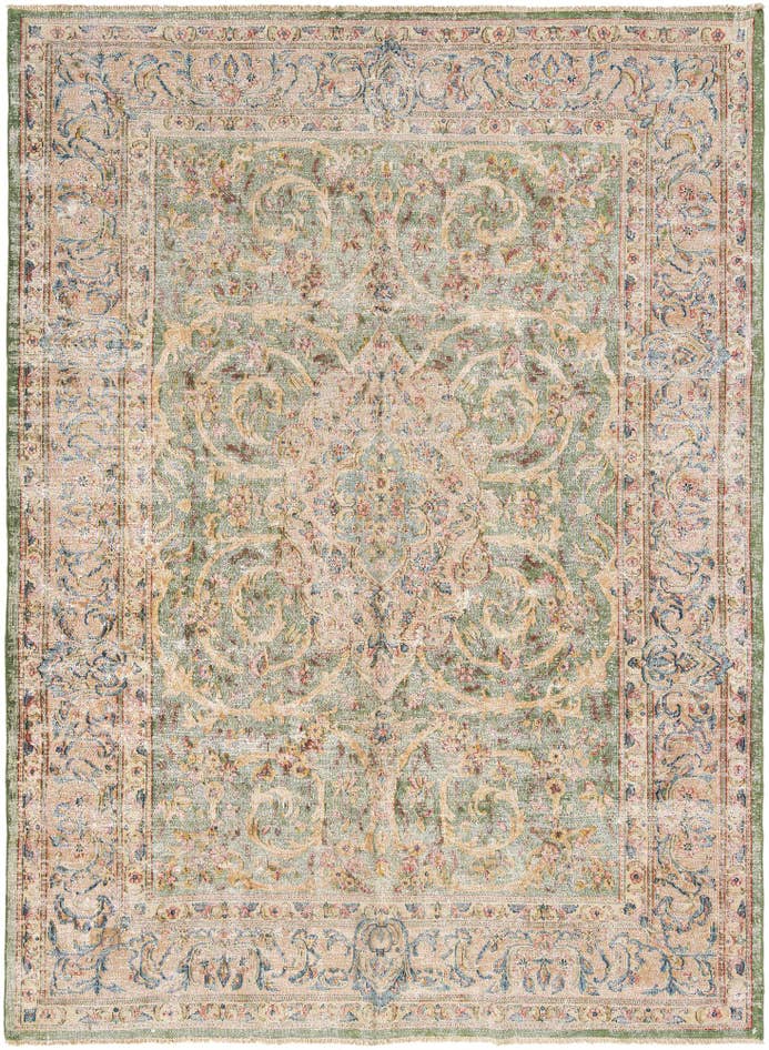 Detail image of 6' 11 x 9' 6 Vintage Royal Wool Rug