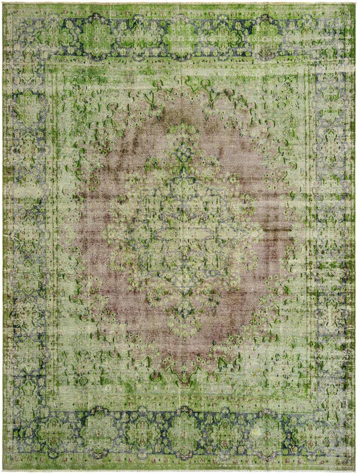 Detail image of 9' 4 x 12' 4 Vintage Royal Wool Rug