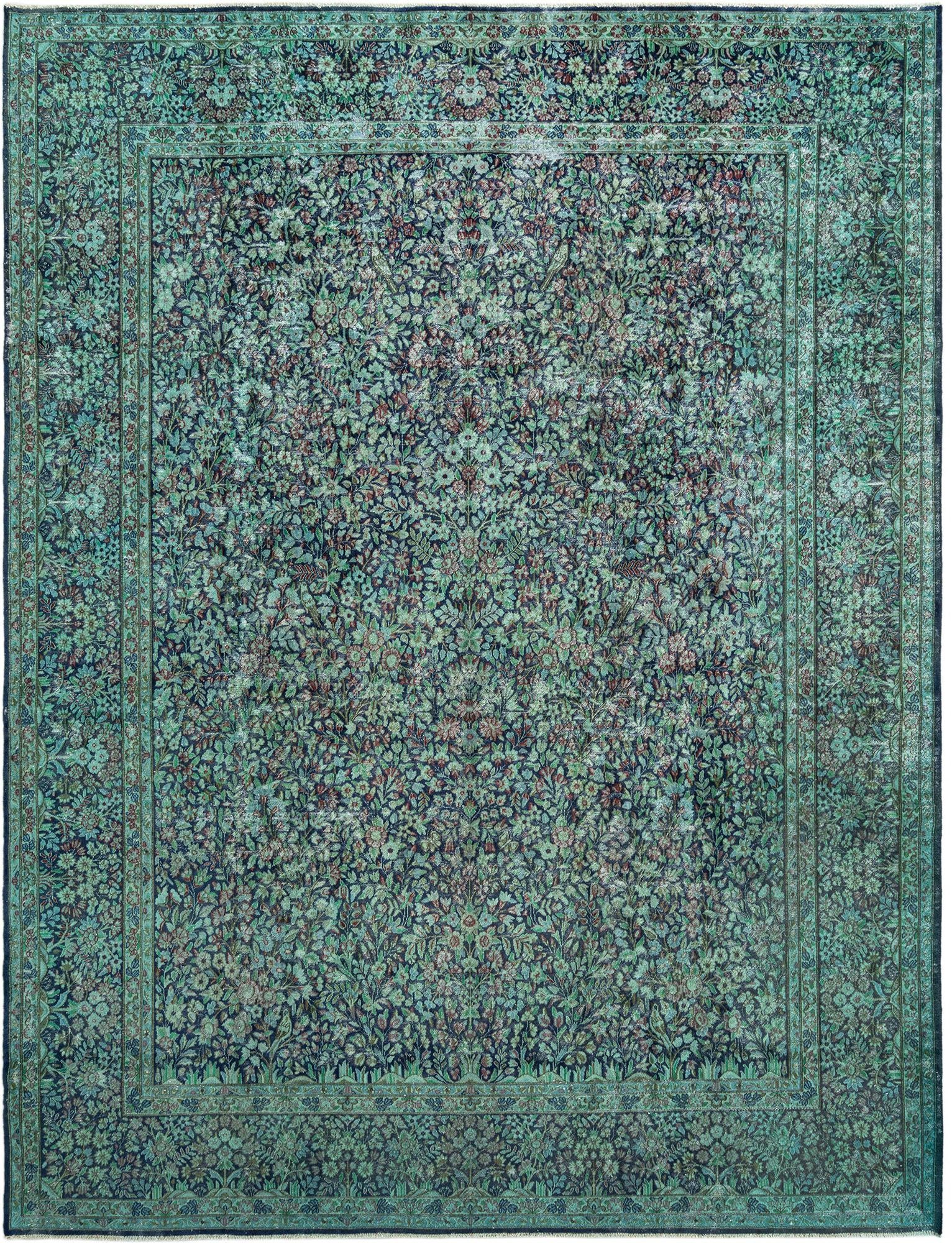 9' 7 x 12' 10 Vintage Royal Wool Rug