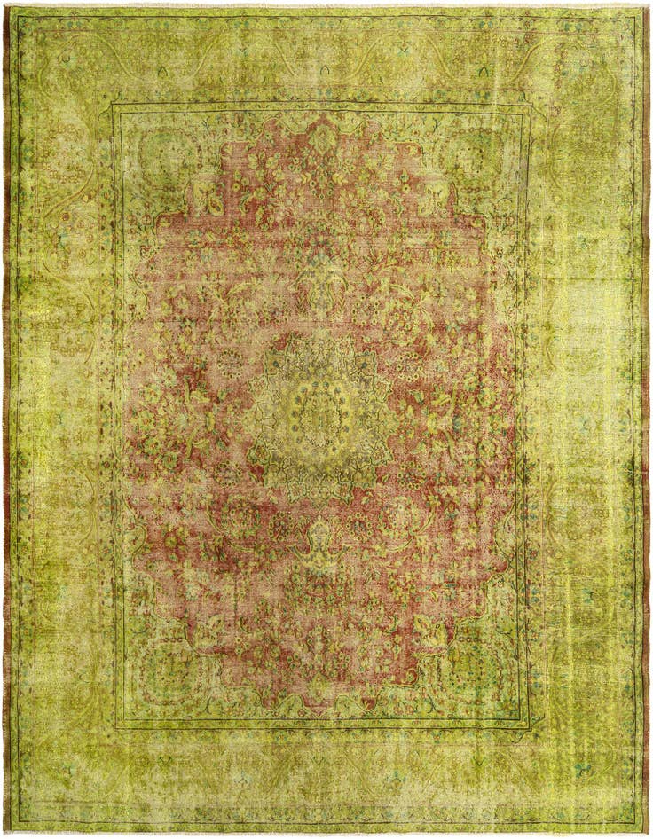 Detail image of 9' 3 x 12' Vintage Royal Wool Rug
