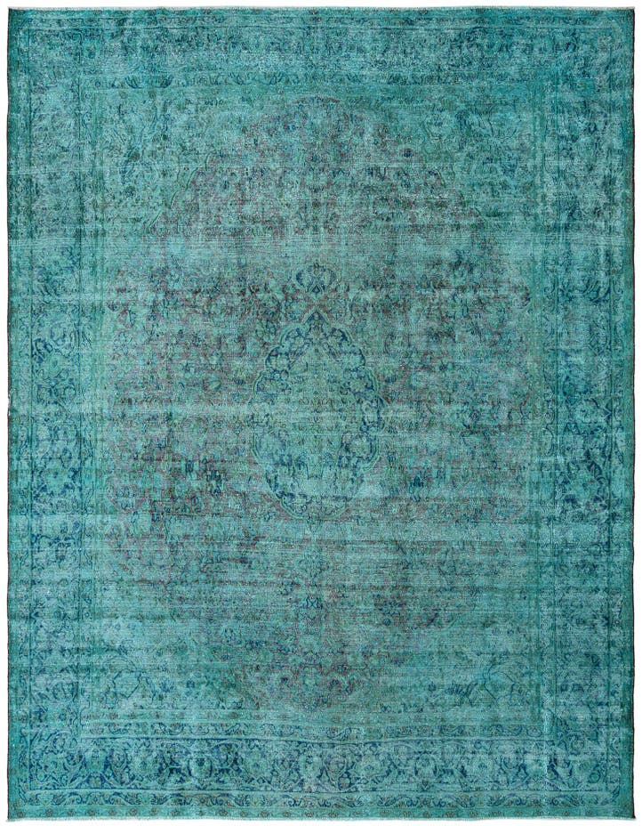  9' 7 x 12' 11 Vintage Royal Wool Rug