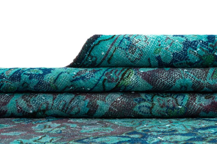 Detail image of 9' 4 x 12' 11 Vintage Royal Wool Rug
