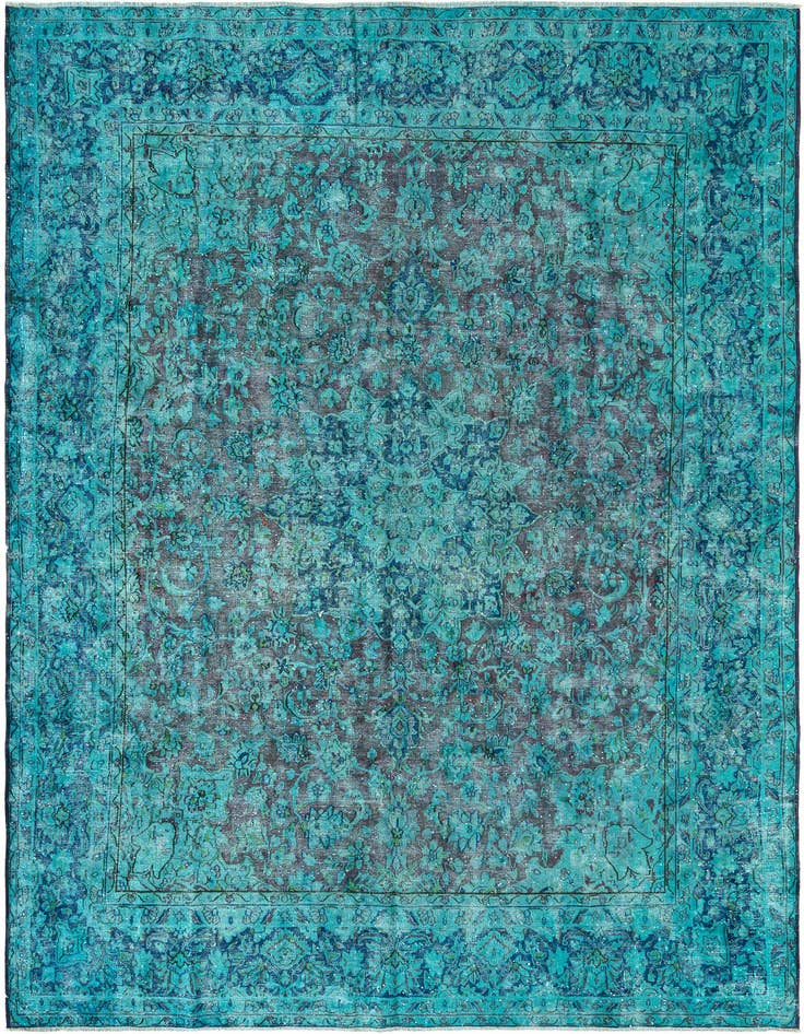 Detail image of 9' 4 x 12' 11 Vintage Royal Wool Rug