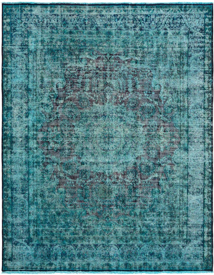 Detail image of 9' 5 x 12' 11 Vintage Royal Wool Rug