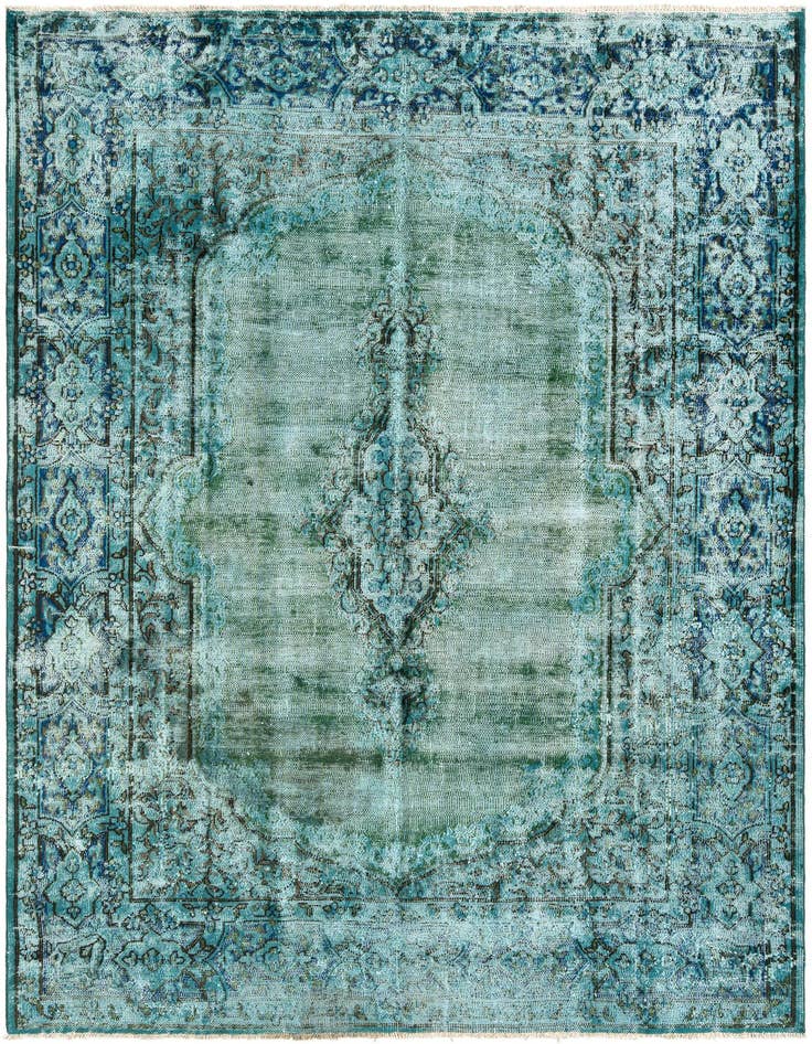 Detail image of 6' 10 x 9' 10 Vintage Royal Wool Rug