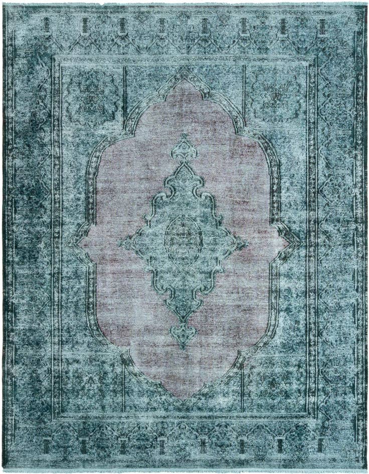 Detail image of 8' 10 x 12' 9 Vintage Royal Wool Rug
