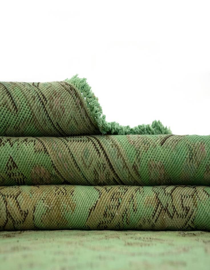 Detail image of 9' 6 x 13' Hand Knotted Vintage Royal Persian Wool Rug