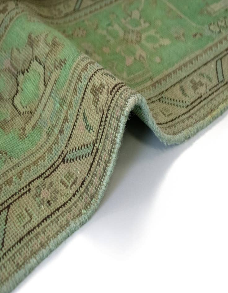 Detail image of 9' 6 x 13' Hand Knotted Vintage Royal Persian Wool Rug