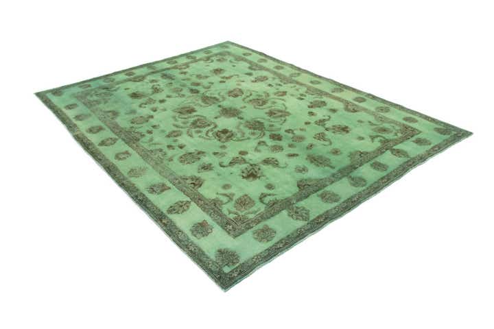 9' 6 x 12' 6 Hand Knotted Vintage Royal Persian Wool Rug