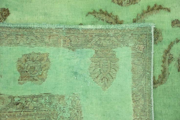 Detail image of 9' 6 x 12' 6 Hand Knotted Vintage Royal Persian Wool Rug