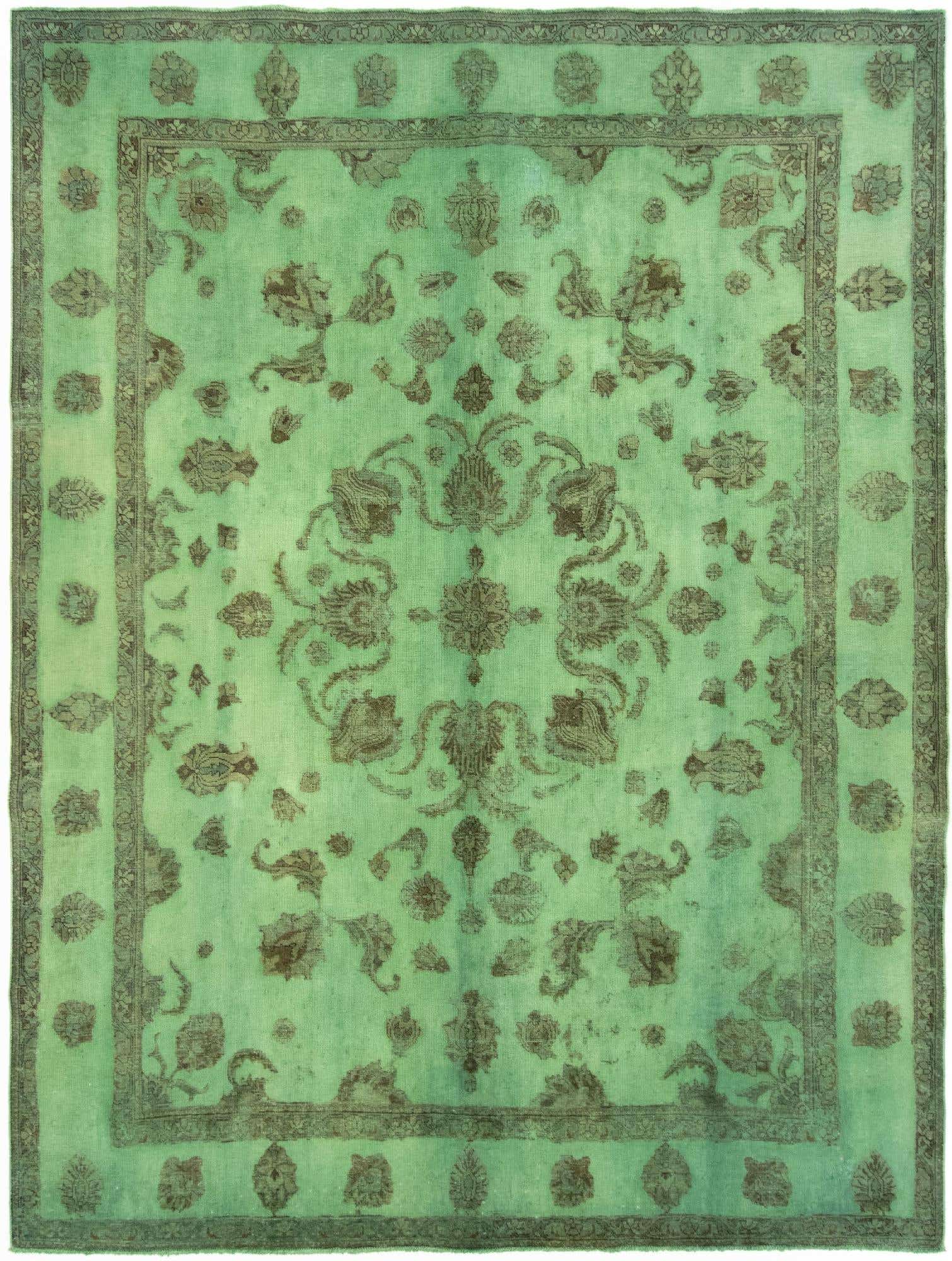 9' 6 x 12' 6 Hand Knotted Vintage Royal Persian Wool Rug