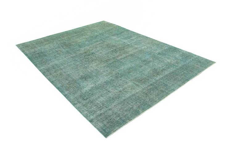 Detail image of 9' 7 x 12' 10 Hand Knotted Vintage Royal Persian Wool Rug