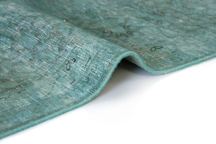 Detail image of 9' 7 x 12' 10 Hand Knotted Vintage Royal Persian Wool Rug