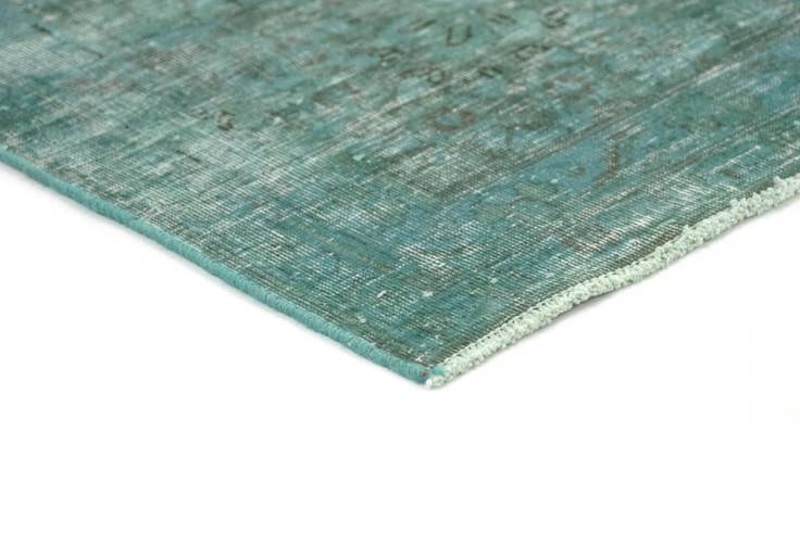 Detail image of 9' 7 x 12' 10 Hand Knotted Vintage Royal Persian Wool Rug