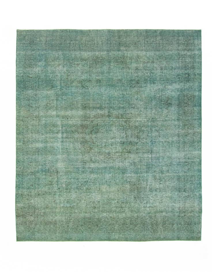 Detail image of 9' 7 x 12' 10 Hand Knotted Vintage Royal Persian Wool Rug