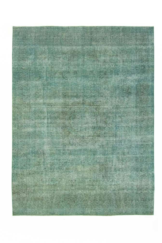 9' 7 x 12' 10 Hand Knotted Vintage Royal Persian Wool Rug