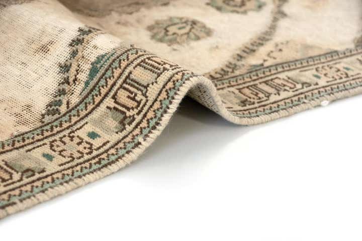 6' 1 x 9' 3 Hand Knotted Vintage Royal Persian Wool Rug