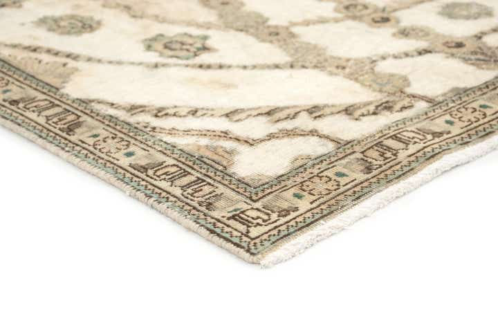 6' 1 x 9' 3 Hand Knotted Vintage Royal Persian Wool Rug