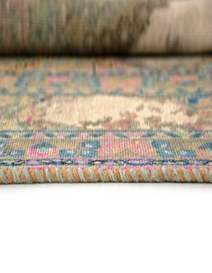 Detail image of 6' x 9' 4  Hand Knotted Vintage Royal Persian Wool Rug