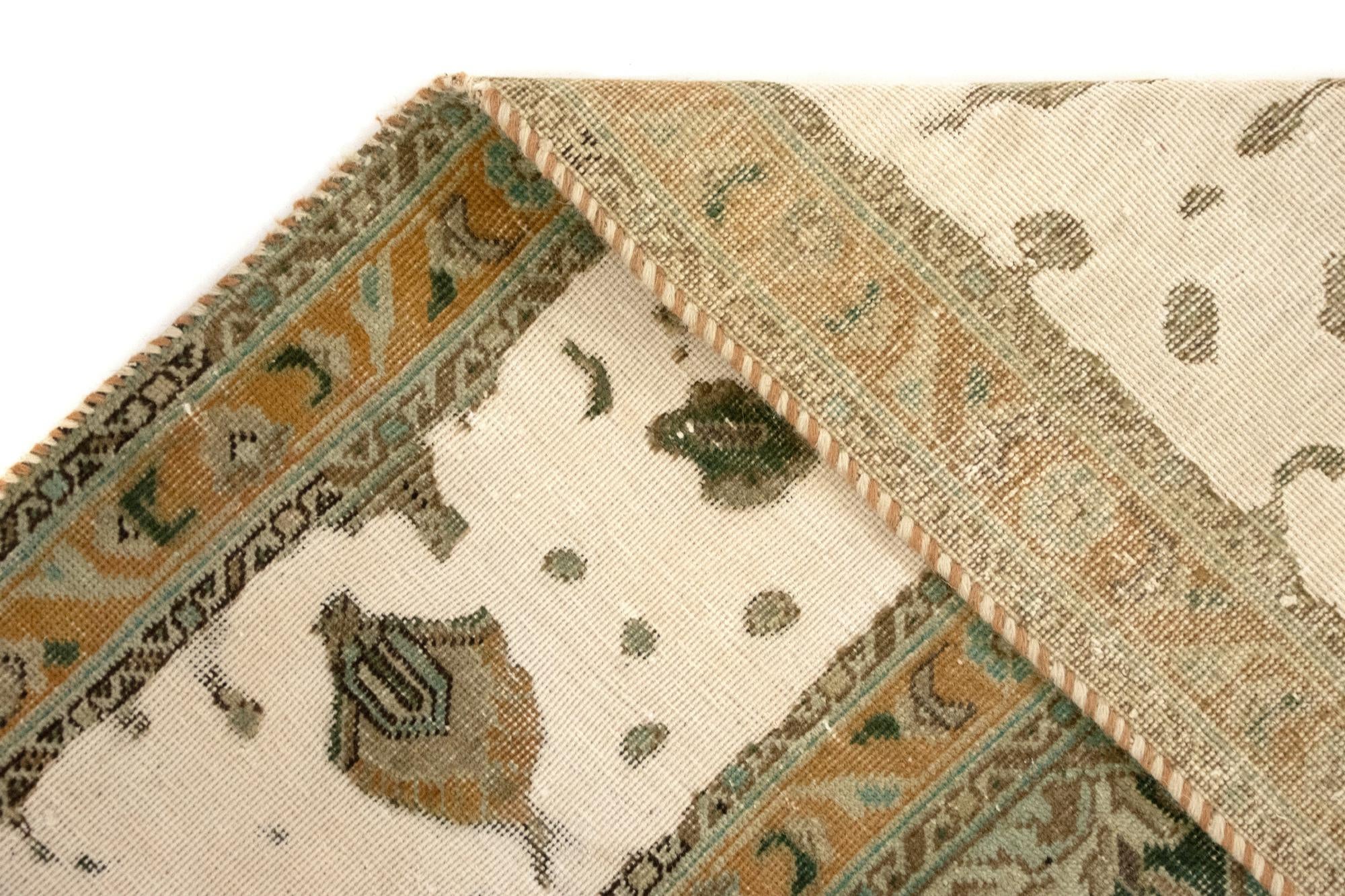 9' 8 x 12' 7 Hand Knotted Vintage Royal Persian Wool Rug