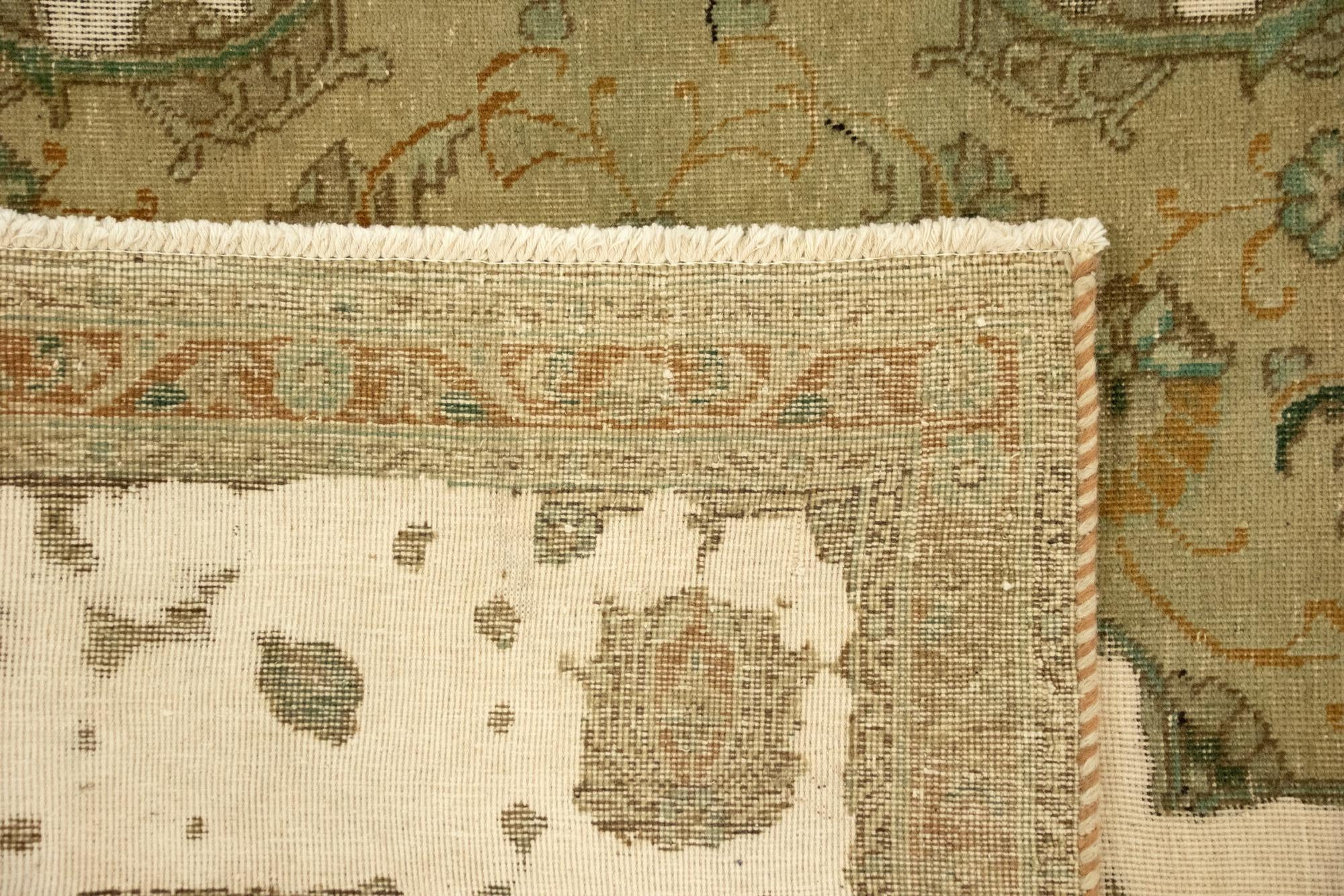 9' 8 x 12' 7 Hand Knotted Vintage Royal Persian Wool Rug