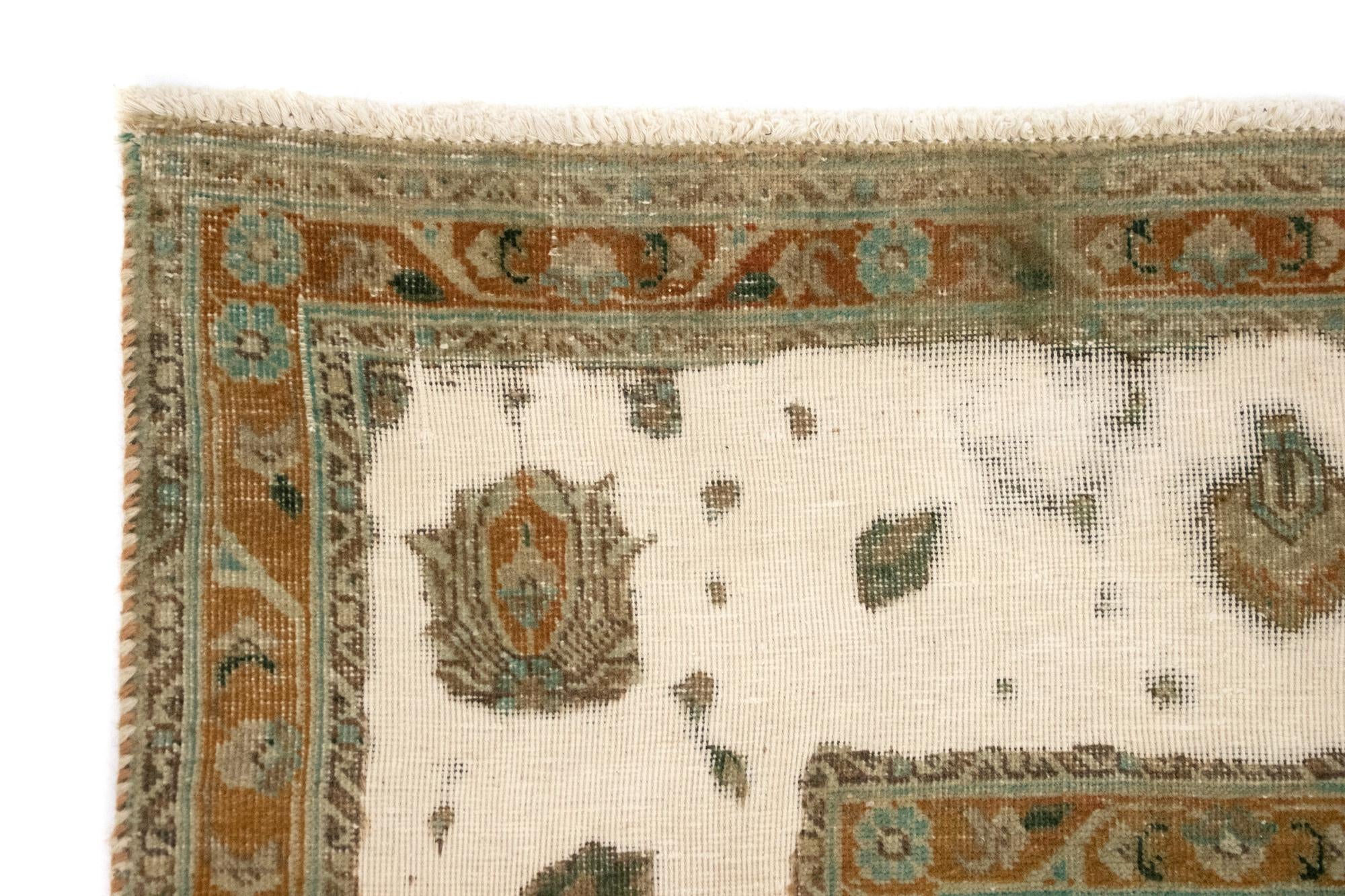 9' 8 x 12' 7 Hand Knotted Vintage Royal Persian Wool Rug