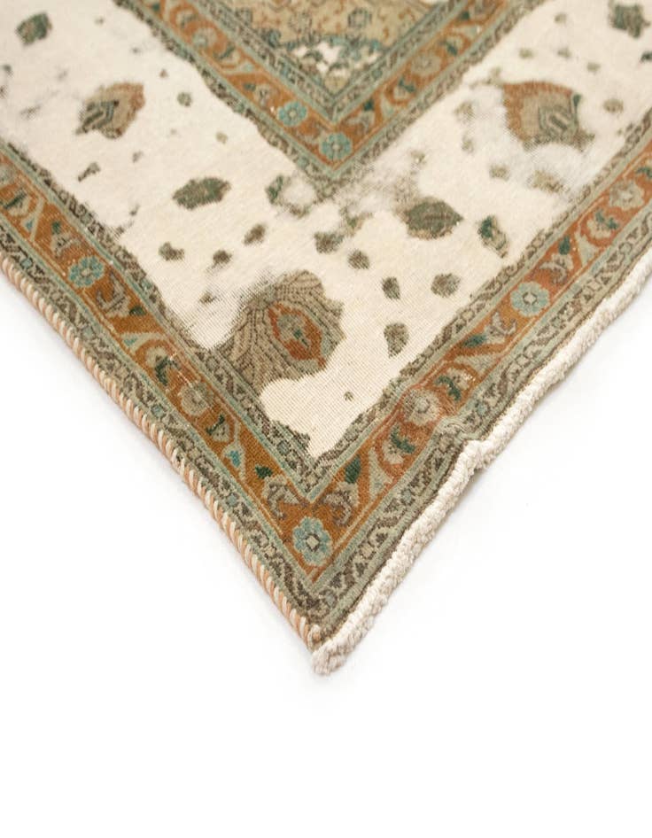 Detail image of 9' 8 x 12' 7  Hand Knotted Vintage Royal Persian Wool Rug