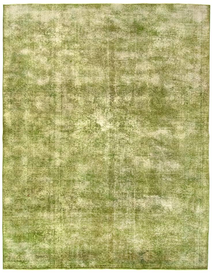 Detail image of 9' 8 x 15' 7 Hand Knotted Vintage Royal Persian Wool Rug