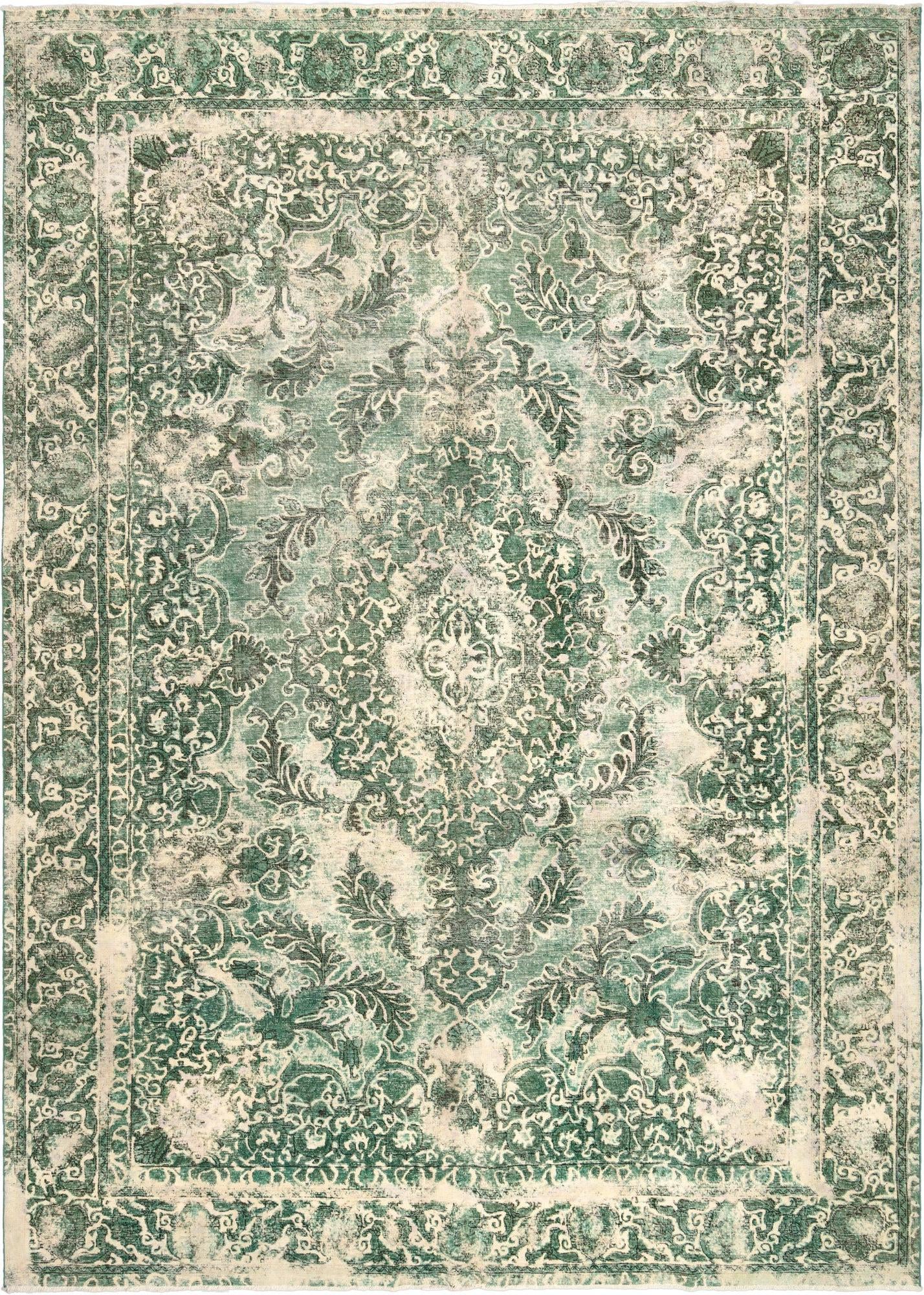 9' 4 x 13' 1 Vintage Royal Wool Rug