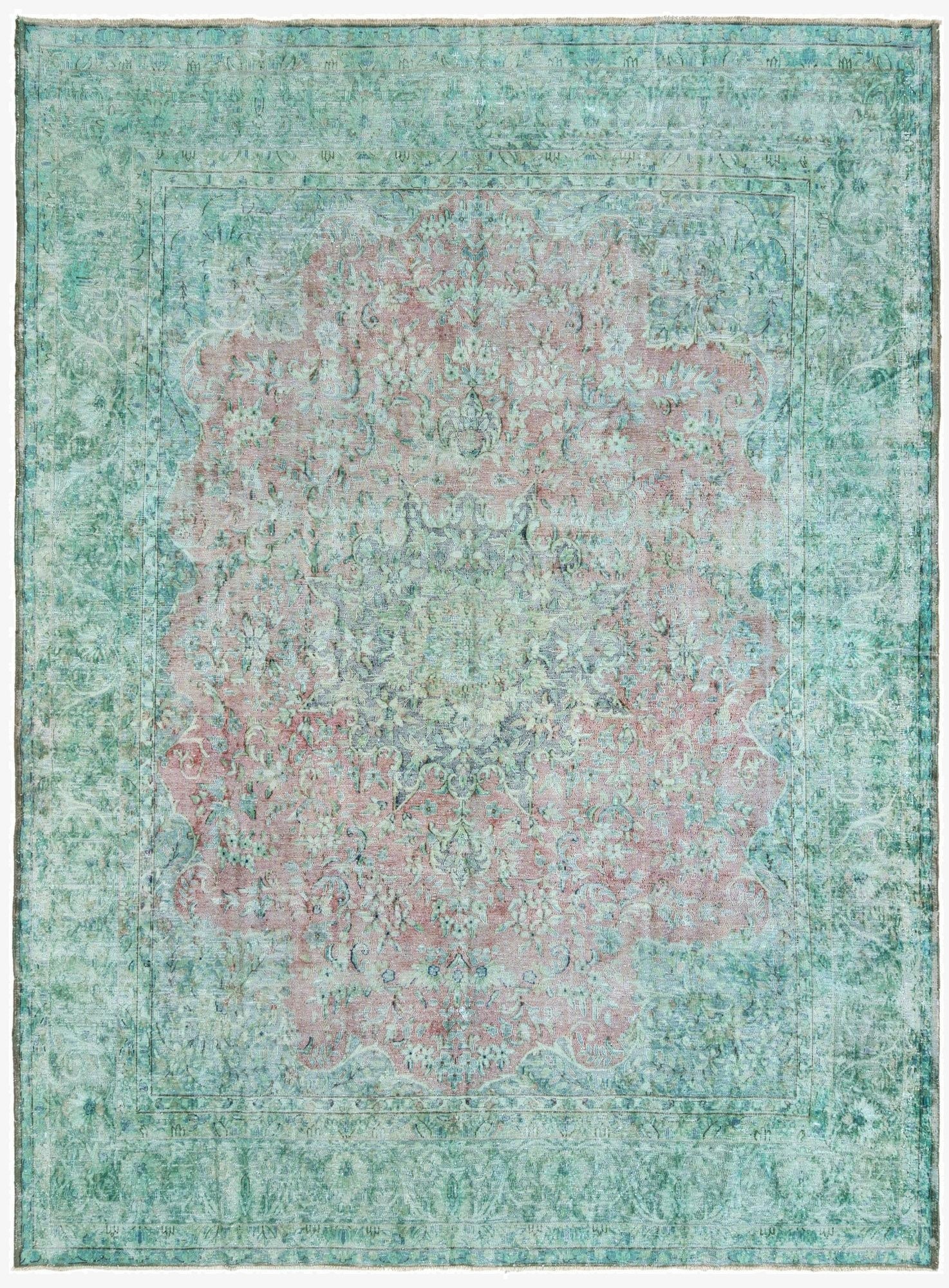 9' 10 x 13' 2 Vintage Royal Wool Rug