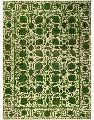 8' x 10' 11 Vintage Royal Wool Rug