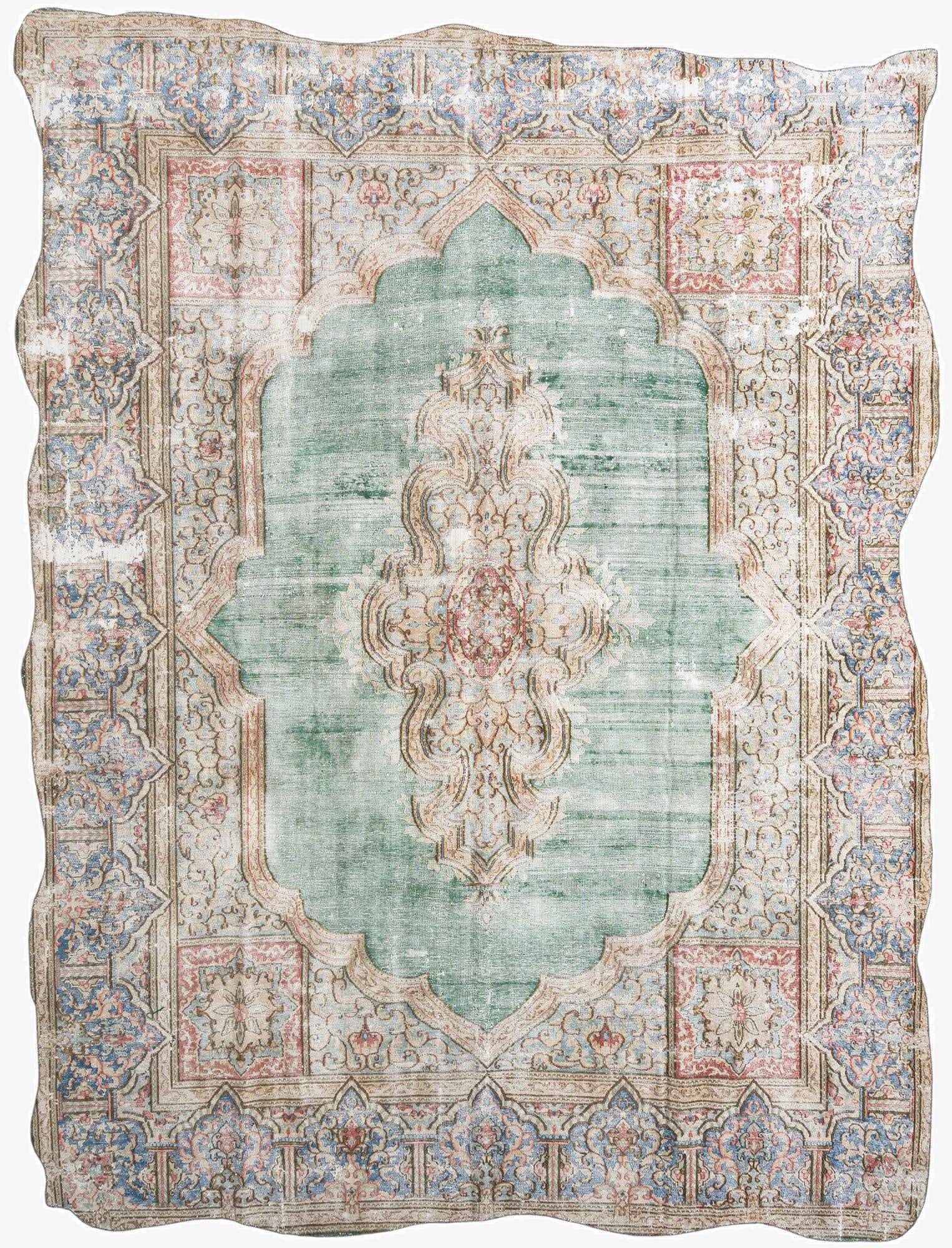9' 5 x 12' 6 Vintage Royal Wool Rug