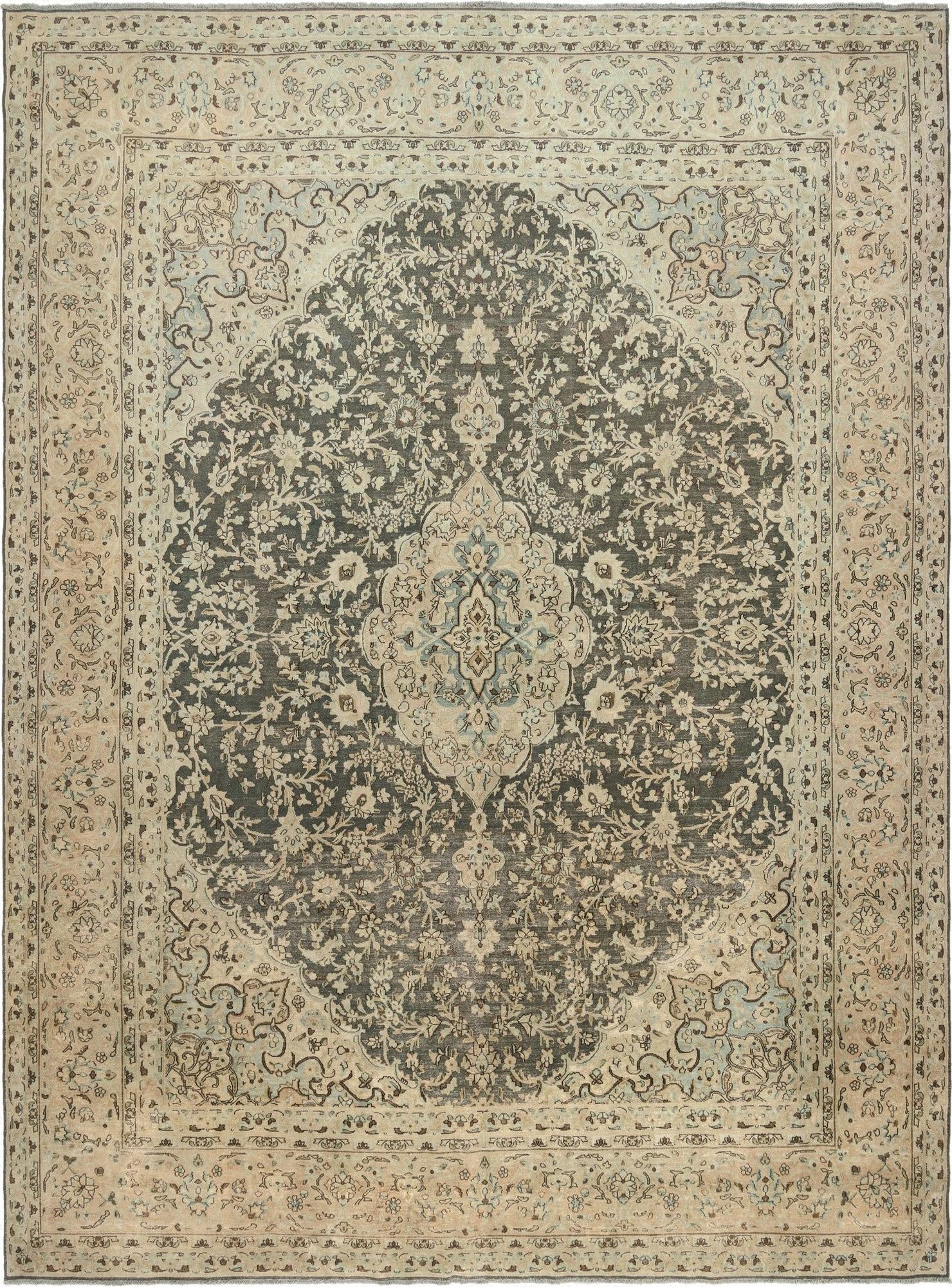 10' x 13' 5 Vintage Royal Wool Rug
