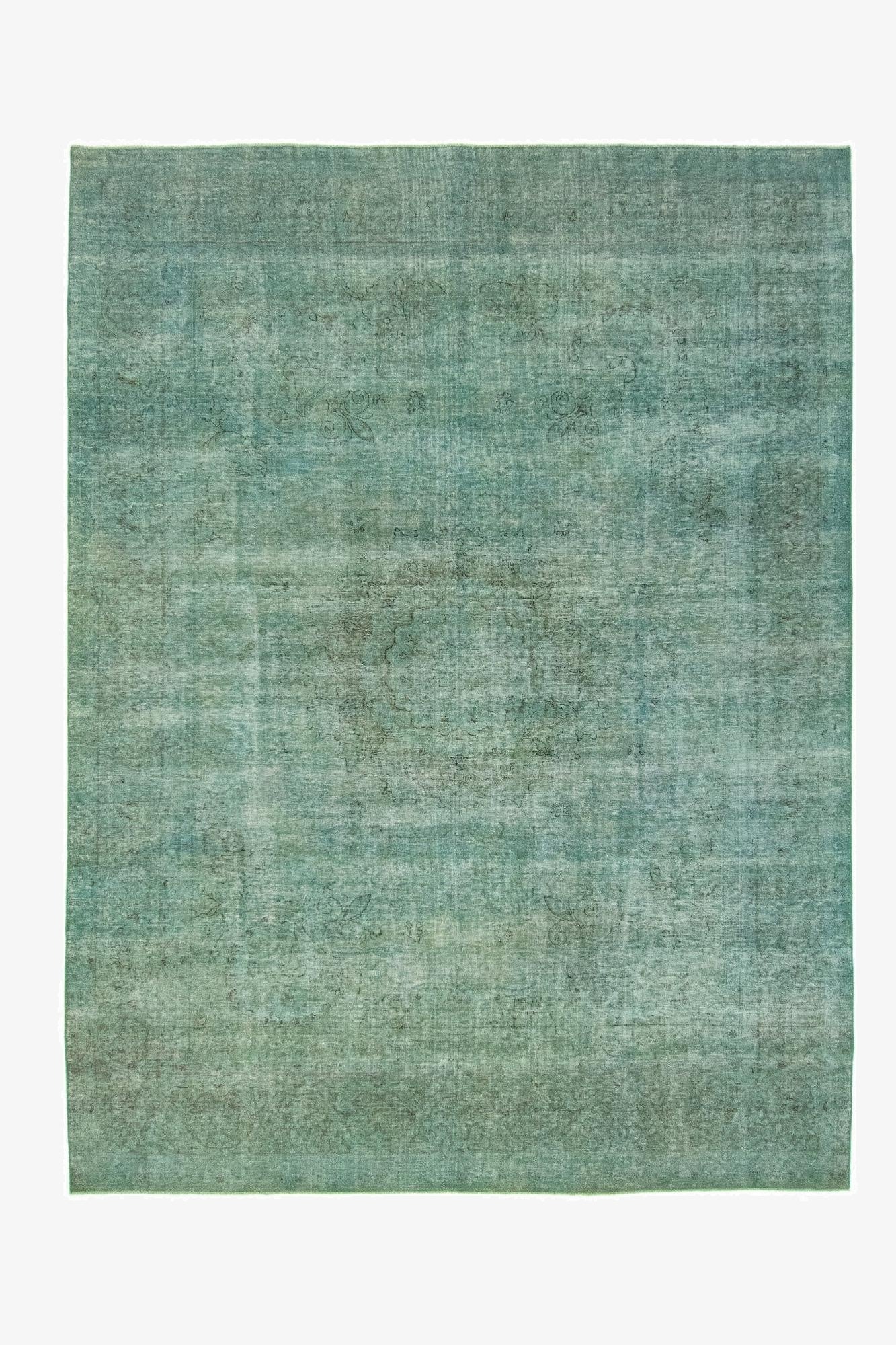 9' 7 x 12' 10  Hand Knotted Vintage Royal Persian Wool Rug