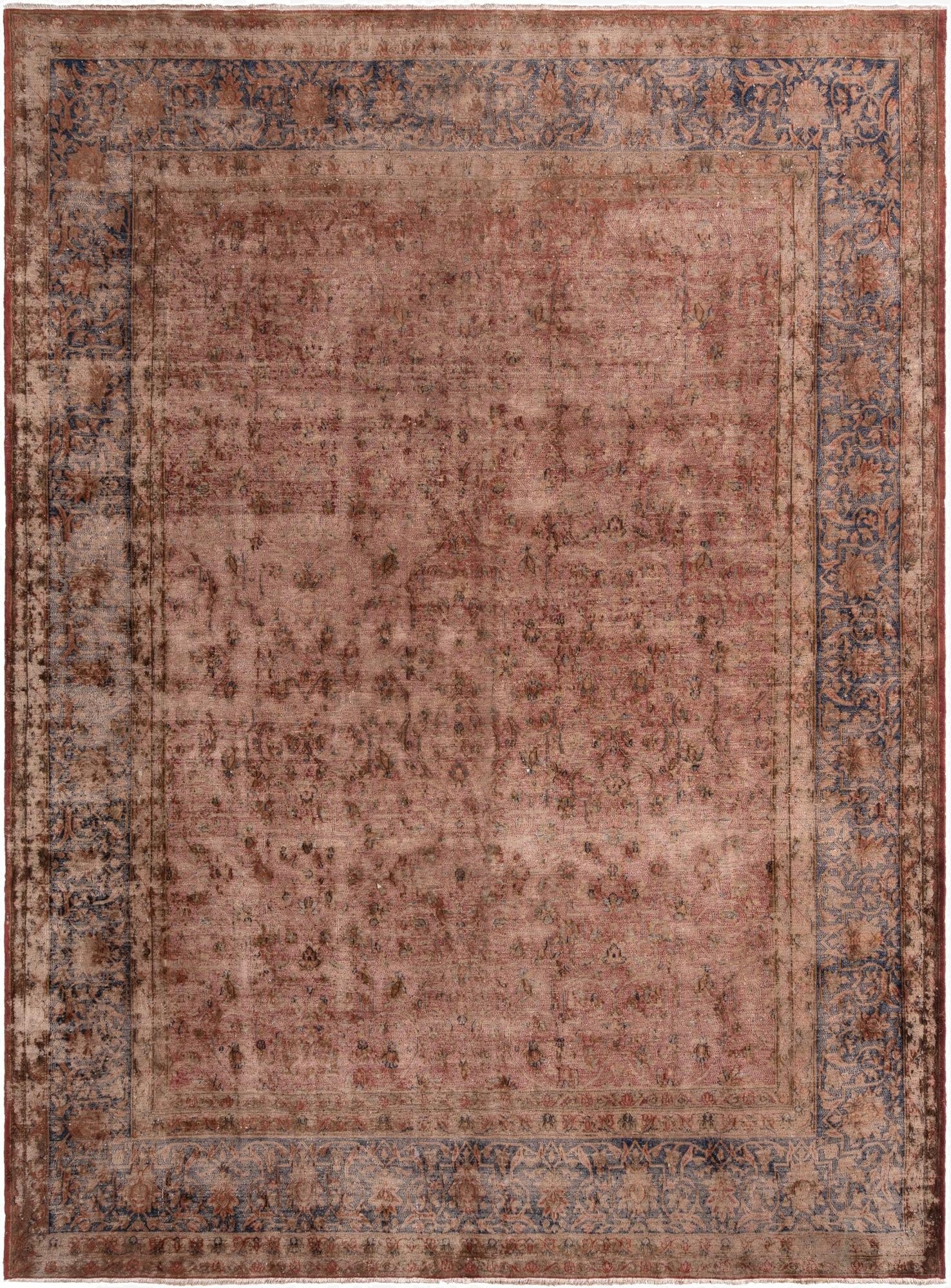 9' 10 x 13' 5 Vintage Royal Wool Rug