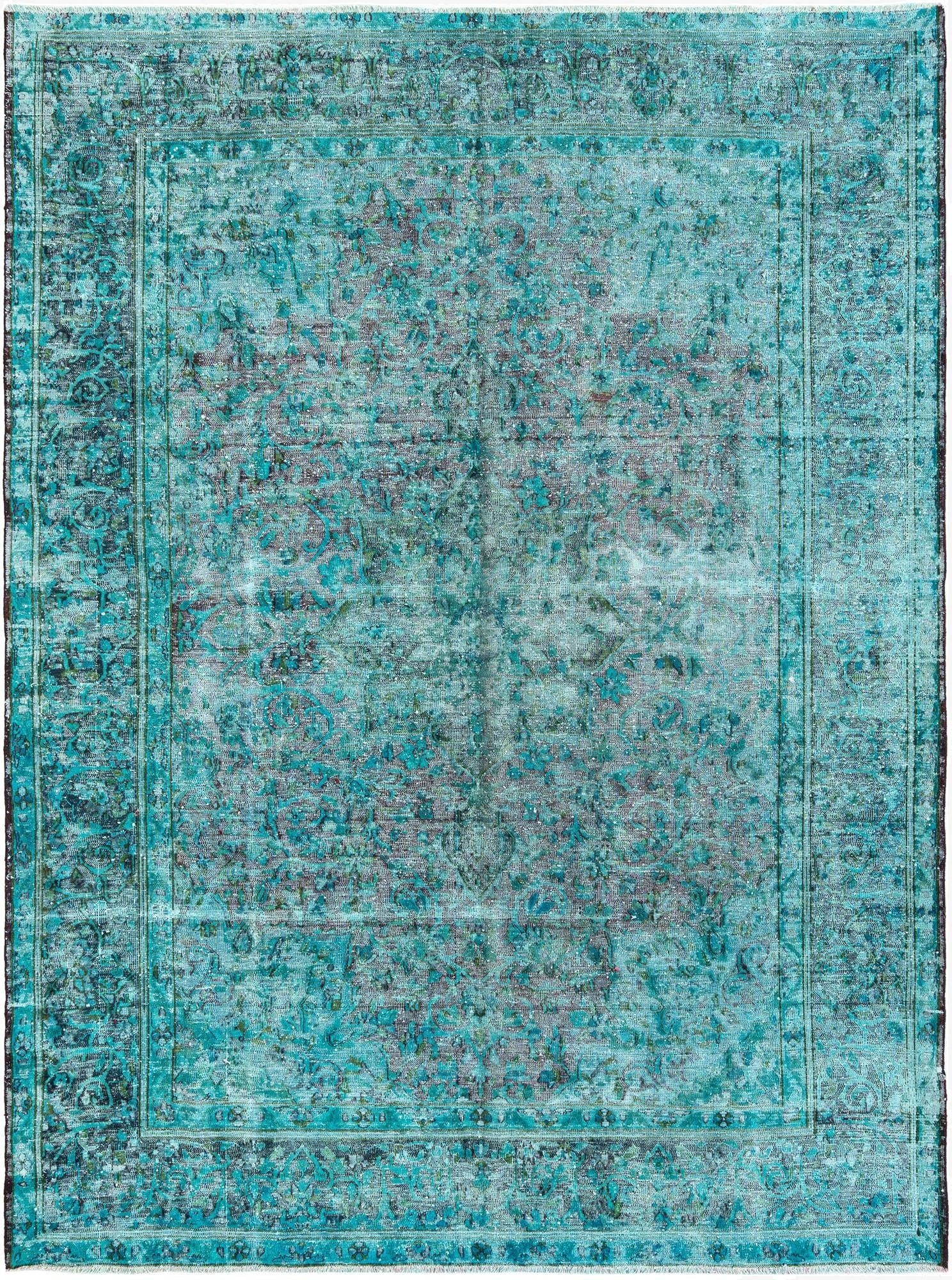 7' 4 x 9' 9 Vintage Royal Wool Rug