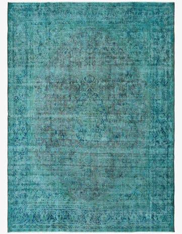 9' 7 x 12' 11 Vintage Royal Wool Rug