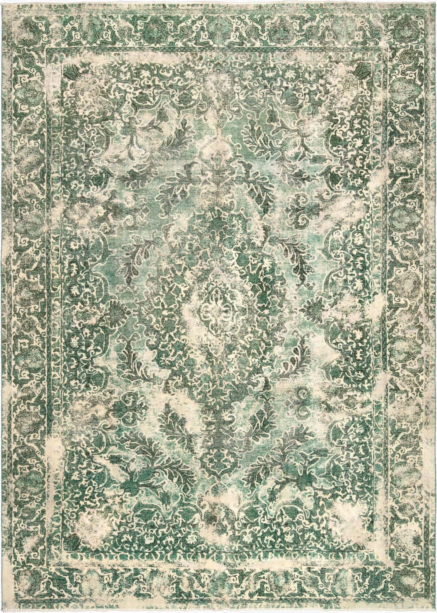 9' 4 x 13' 1 Vintage Royal Wool Rug