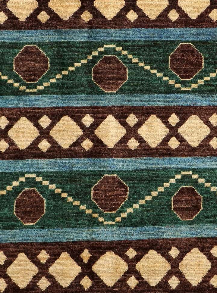 4' 1 x 6' 5 Hand Knotted Ziegler Modern Rug